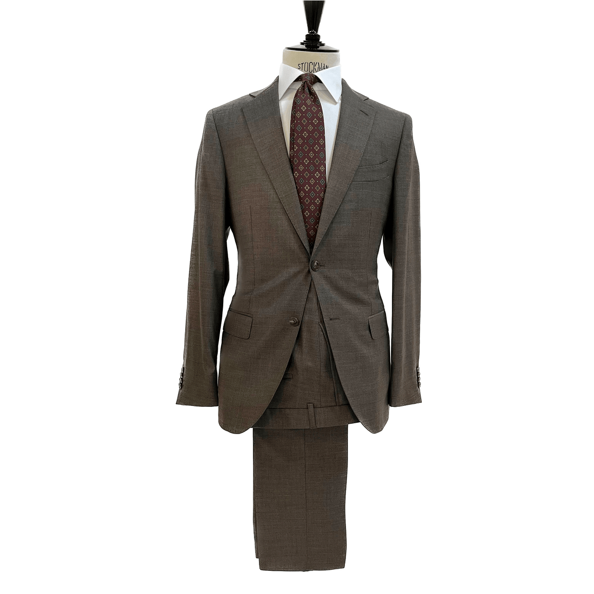 Loro Piana Brown Suit - Cavaliere Suits