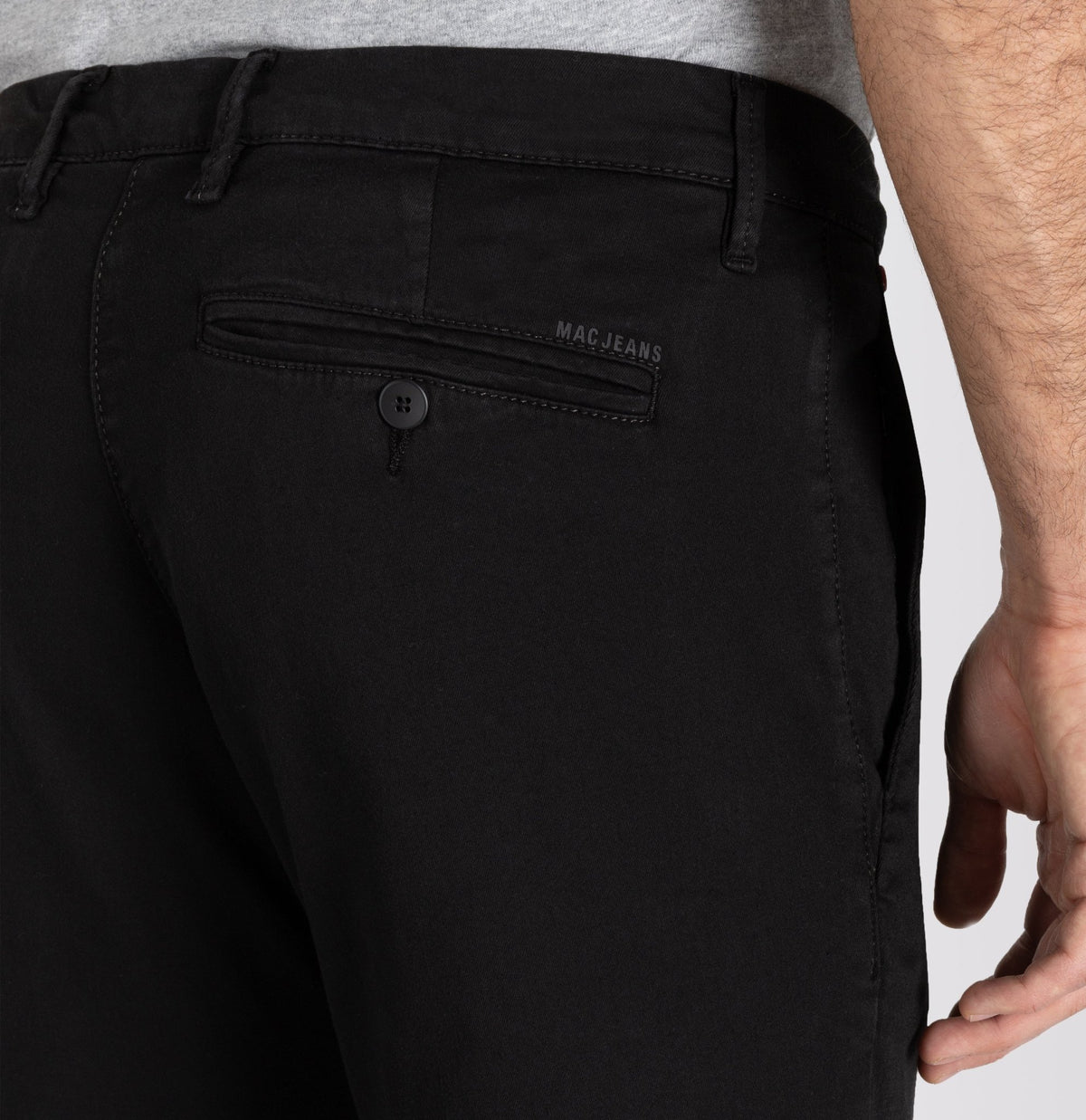 MacFlexx Driver Chinos Black - Mac Jeans Jeans