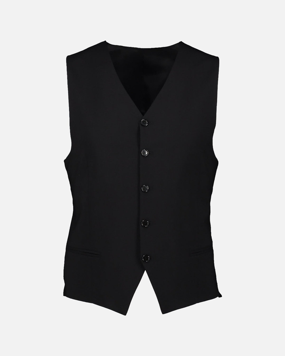 Marzotto Black 2 Piece Suit - Cavaliere Suits
