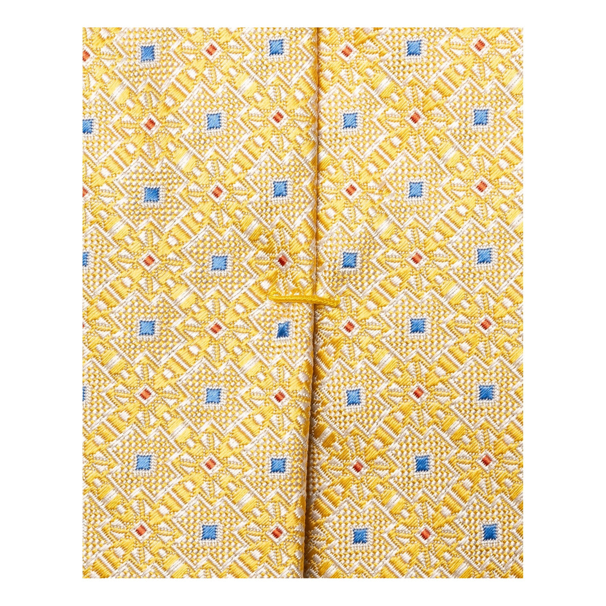 Medallion Print Woven Silk Tie - Eton Shirts Neck Ties