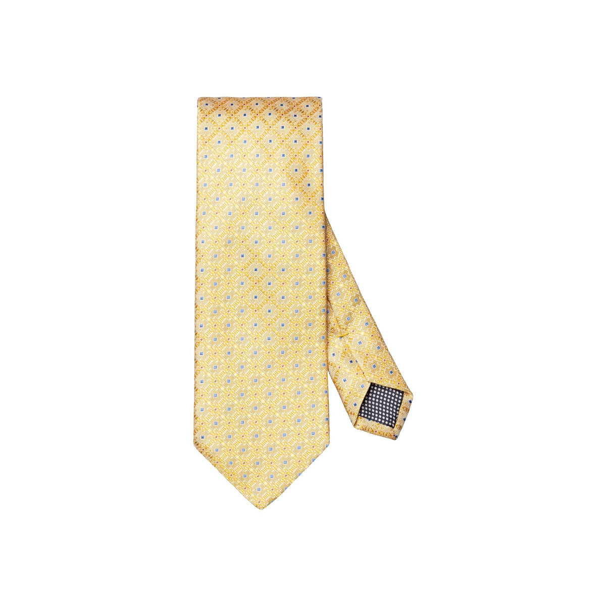 Medallion Print Woven Silk Tie - Eton Shirts Neck Ties