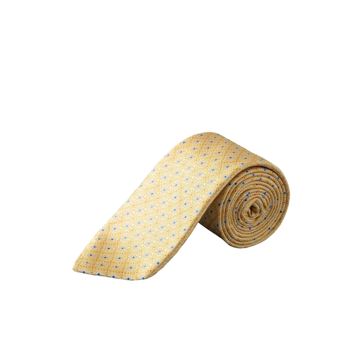 Medallion Print Woven Silk Tie - Eton Shirts Neck Ties