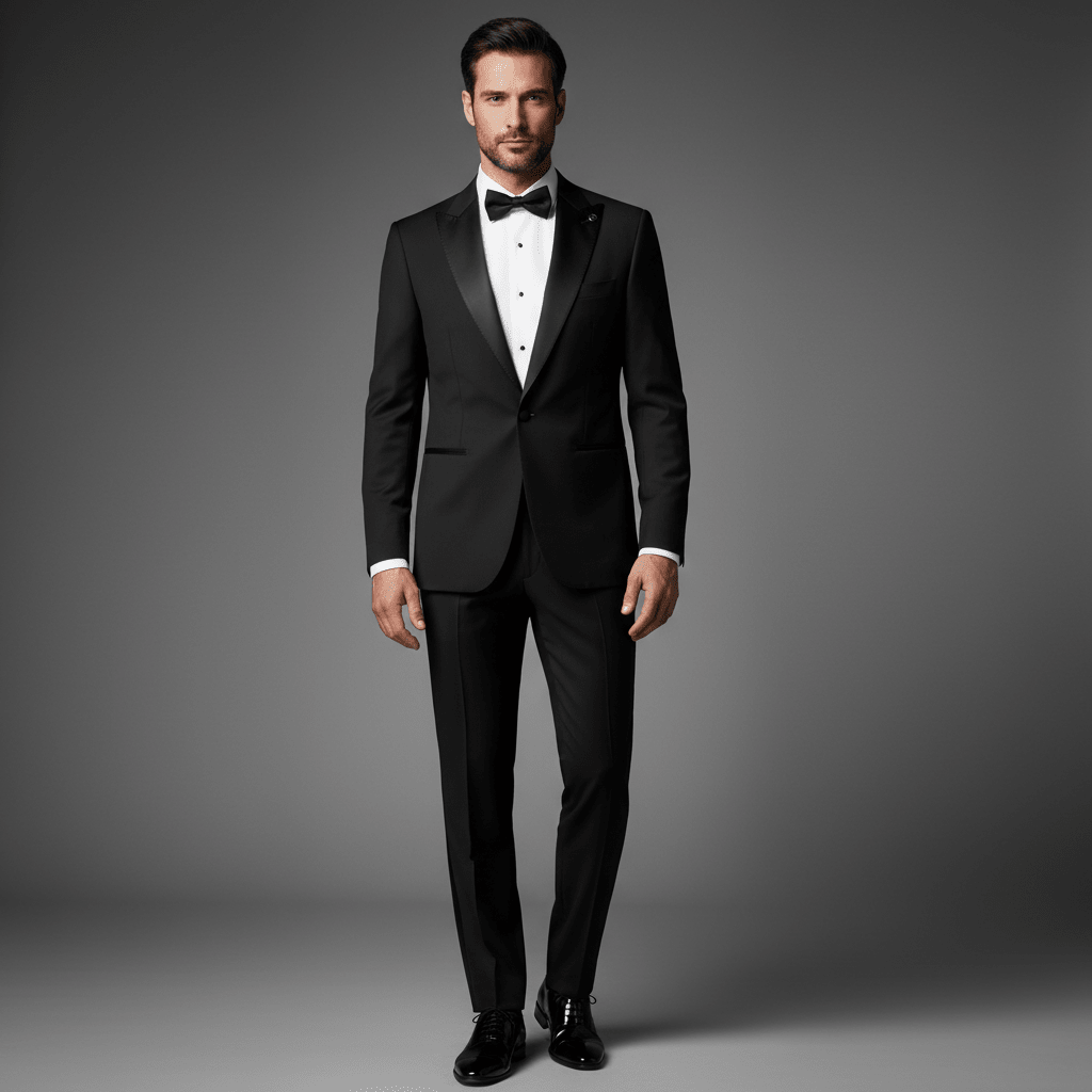 Michael Kors Black Dinner Suit - Michael Kors Suits