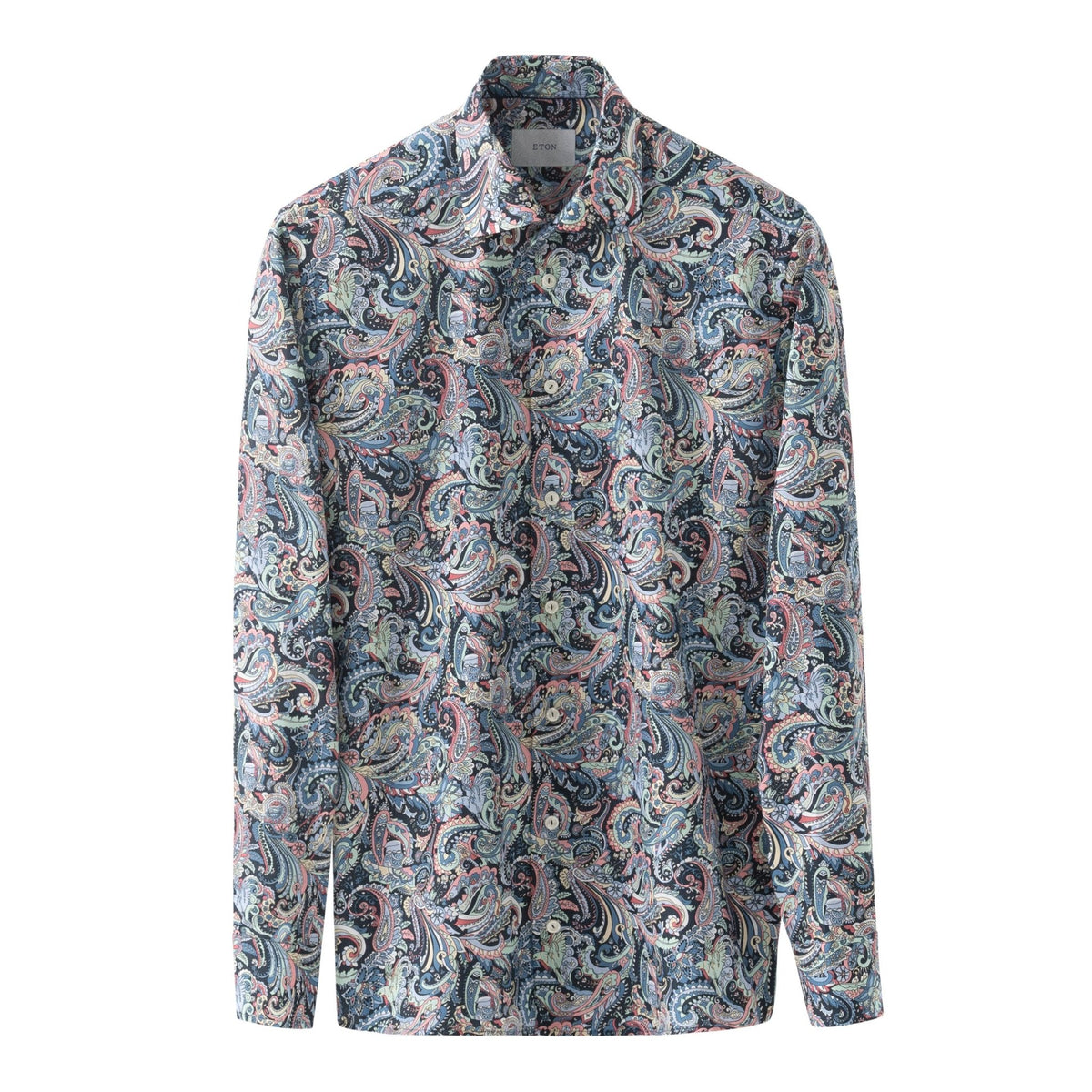 Multi Paisley Signature Twill Shirt - Eton Shirts
