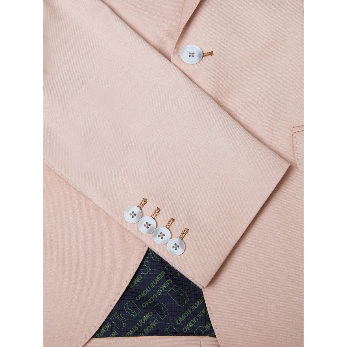 Pale Pink Lanito 3 Piece Suit - Remus Uomo