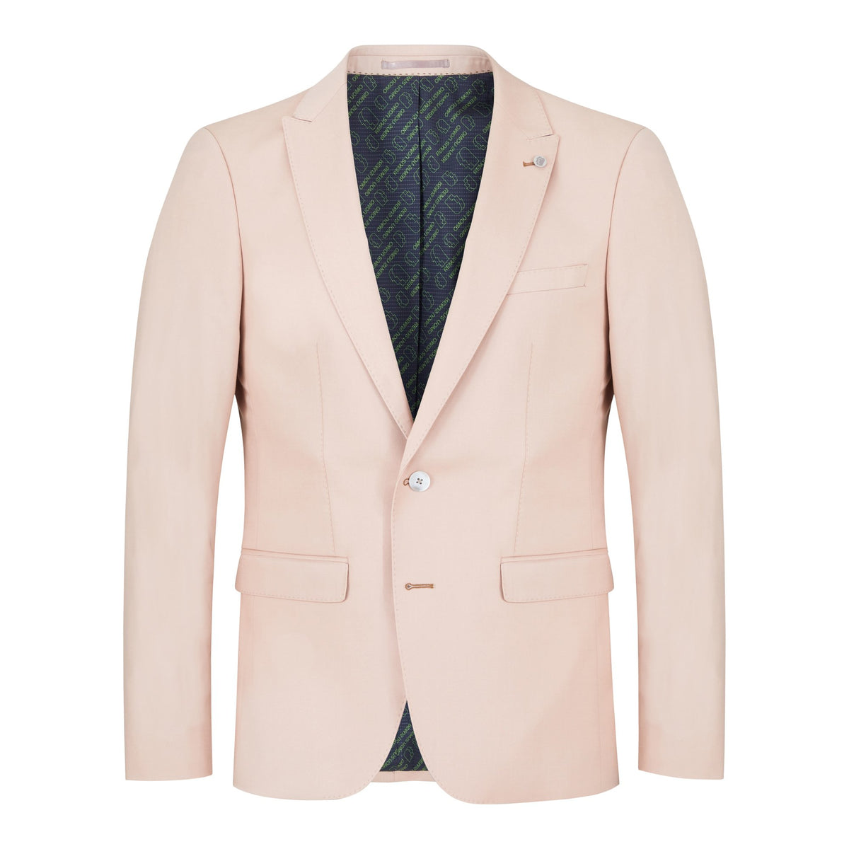 Pale Pink Lanito 3 Piece Suit - Remus Uomo