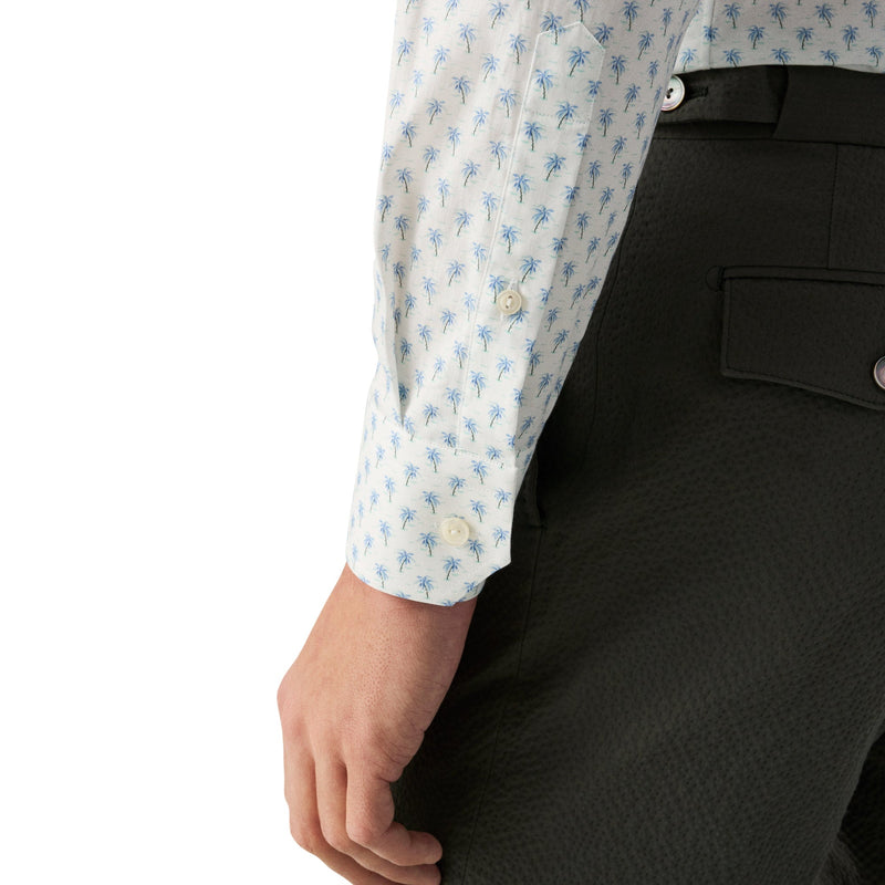 Palm Tree Signature Twill Shirt - Eton Shirts