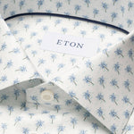 Palm Tree Signature Twill Shirt - Eton Shirts