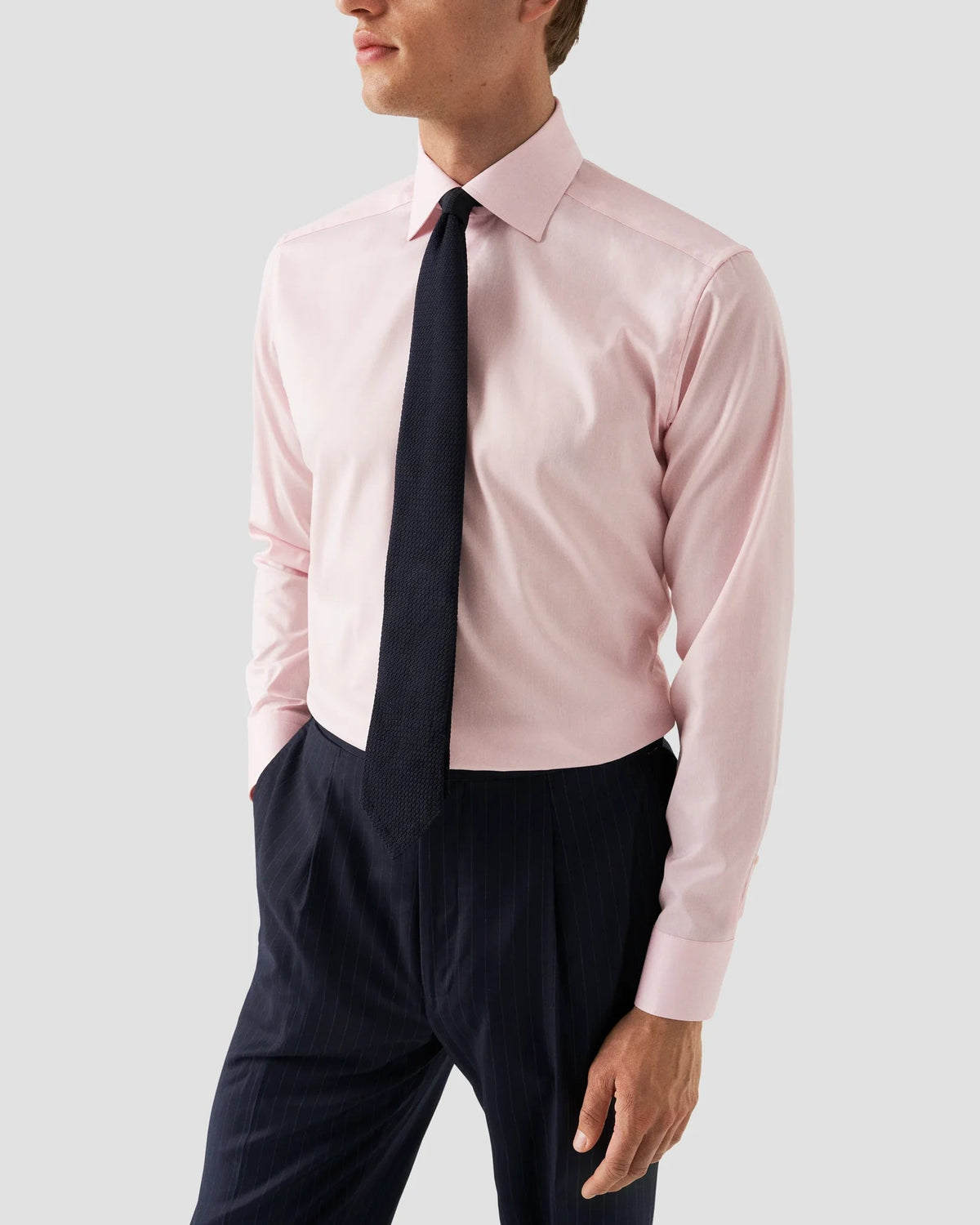 Pink Signature Twill Shirt - Eton Shirts Shirts