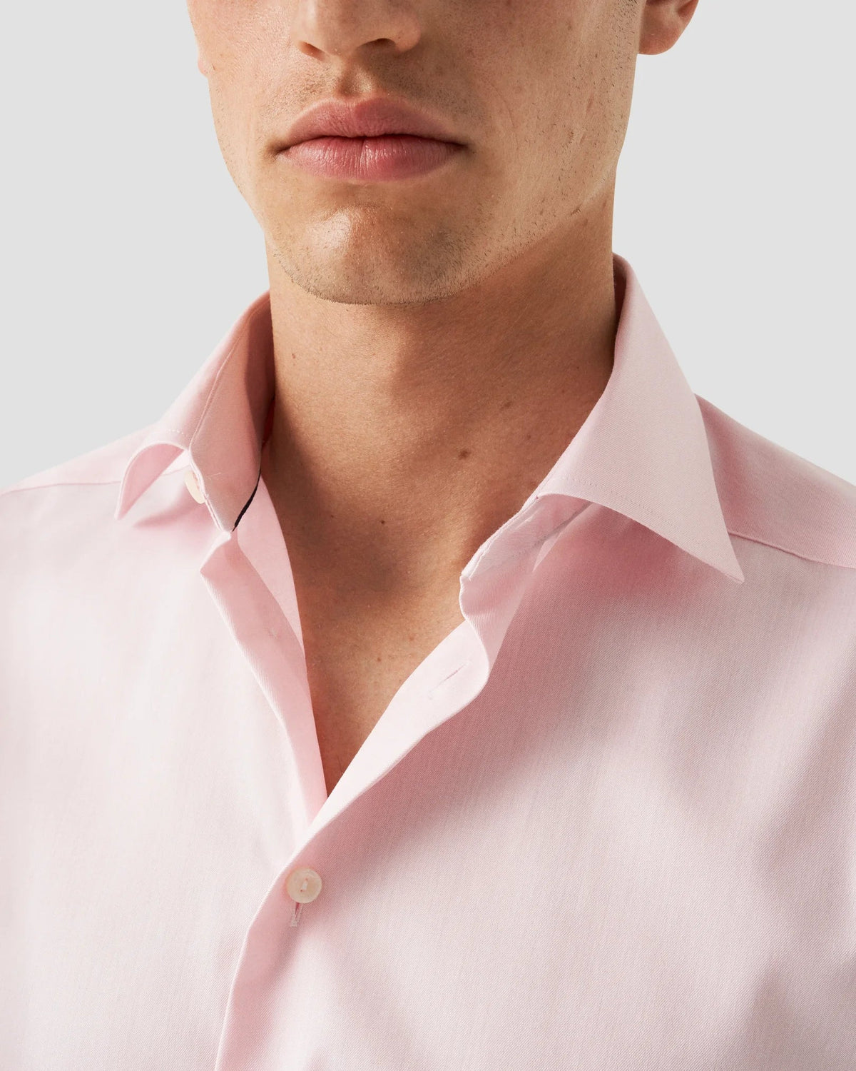 Pink Signature Twill Shirt - Eton Shirts Shirts