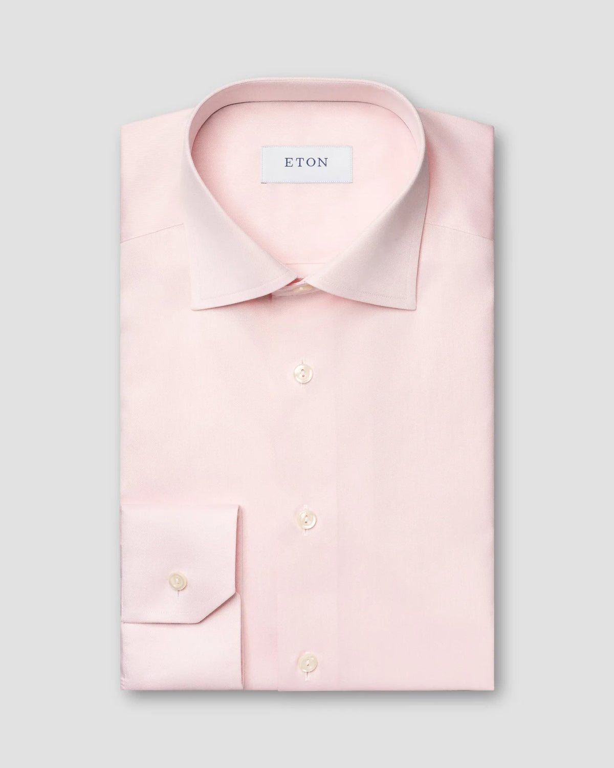 Pink Signature Twill Shirt - Eton Shirts Shirts