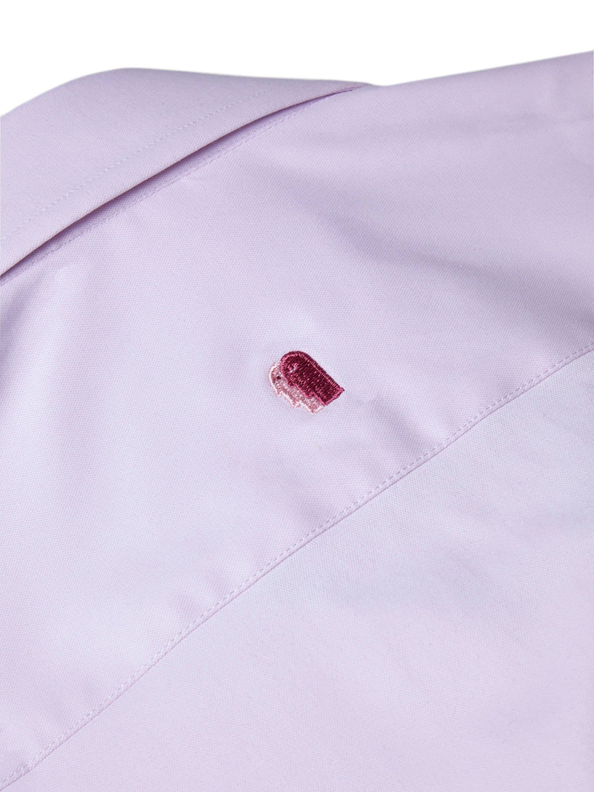 Remus Light Pink Short Sleeve Stretch Shirt - Leonard Silver
