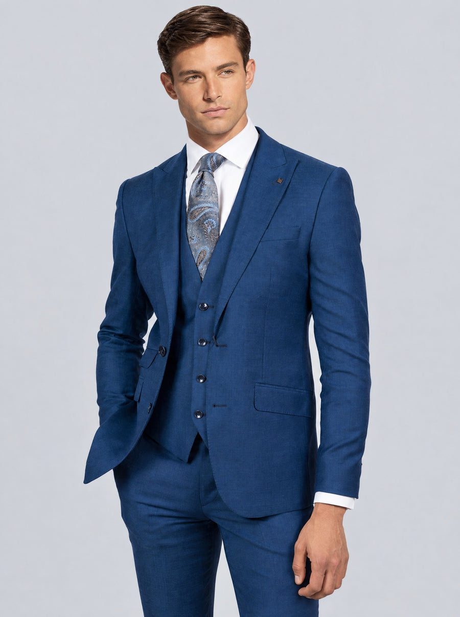 Zignone Royal Blue Suit – front