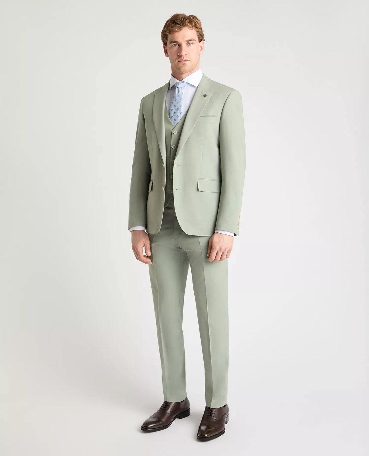 Sage Green Peppe Suit Jacket - Remus Uomo Suits