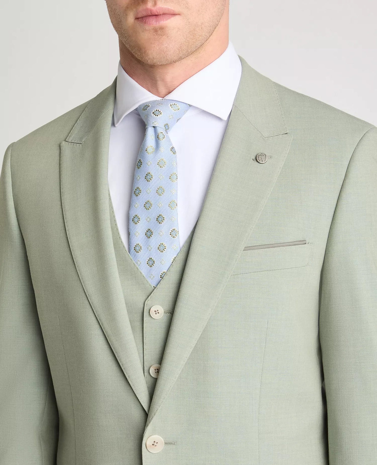 Sage Green Peppe Suit Jacket - Remus Uomo Suits