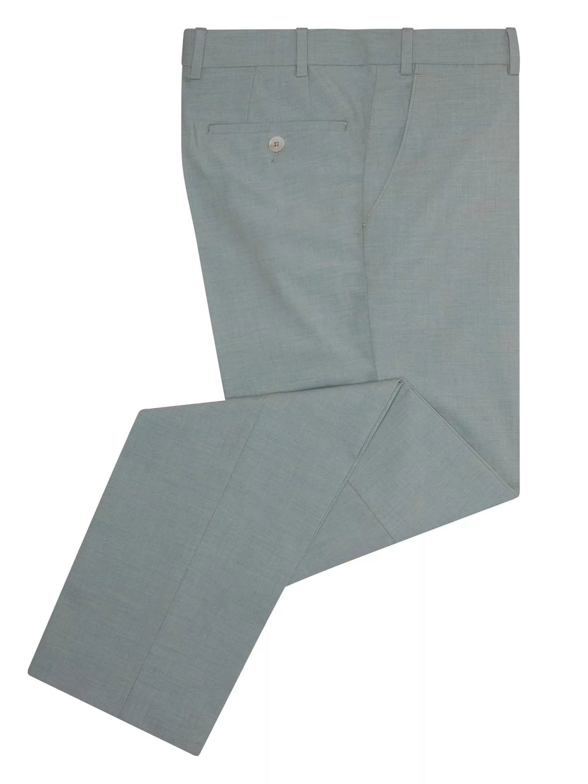 Sage Green Peppe Suit Trouser - Remus Uomo Trousers