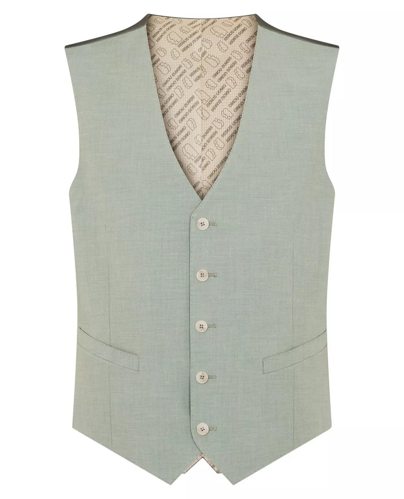 Sage Green Peppe Waistcoat - Remus Uomo Waistcoats