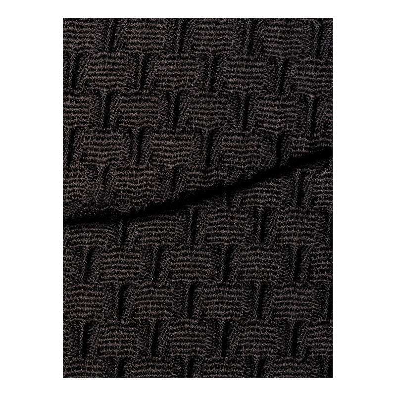 Self Tie Bow Woven with Geo Effect - Eton Shirts