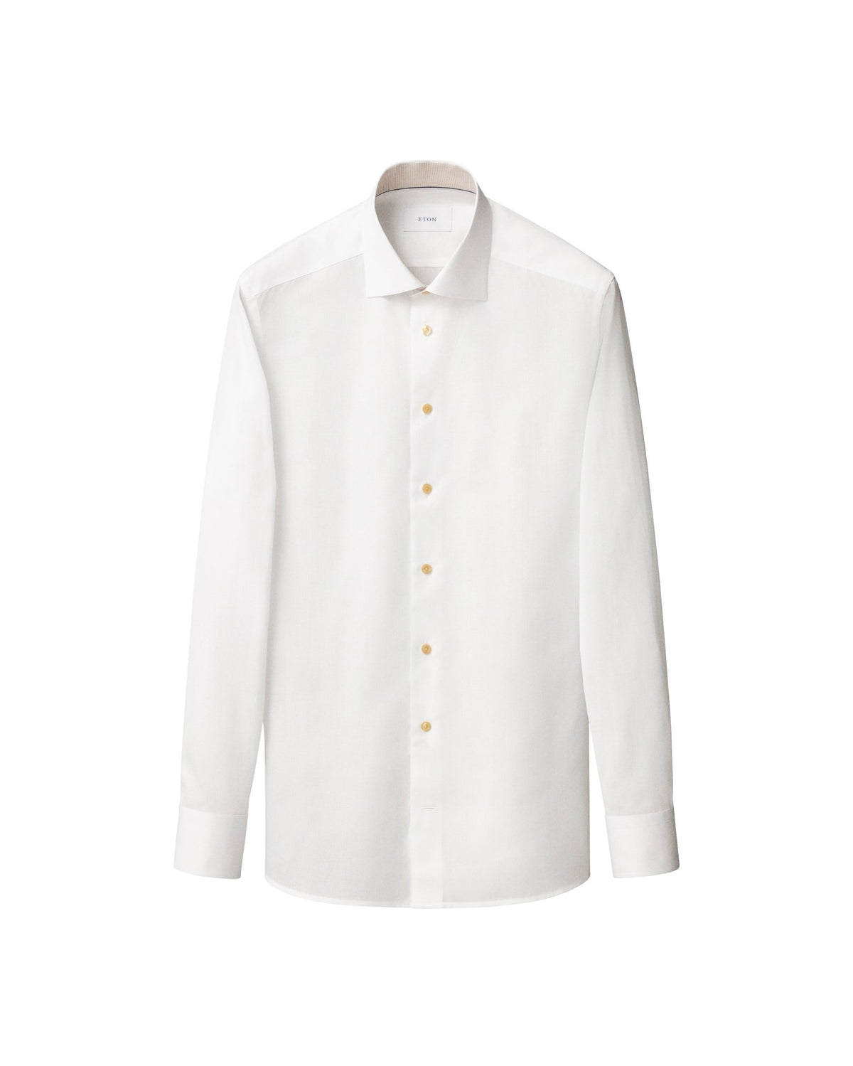 Semi Solid Effect Shirt White - Eton Shirts Shirts