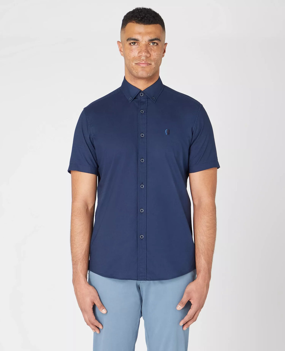 Seville Short Sleeve Shirt Navy