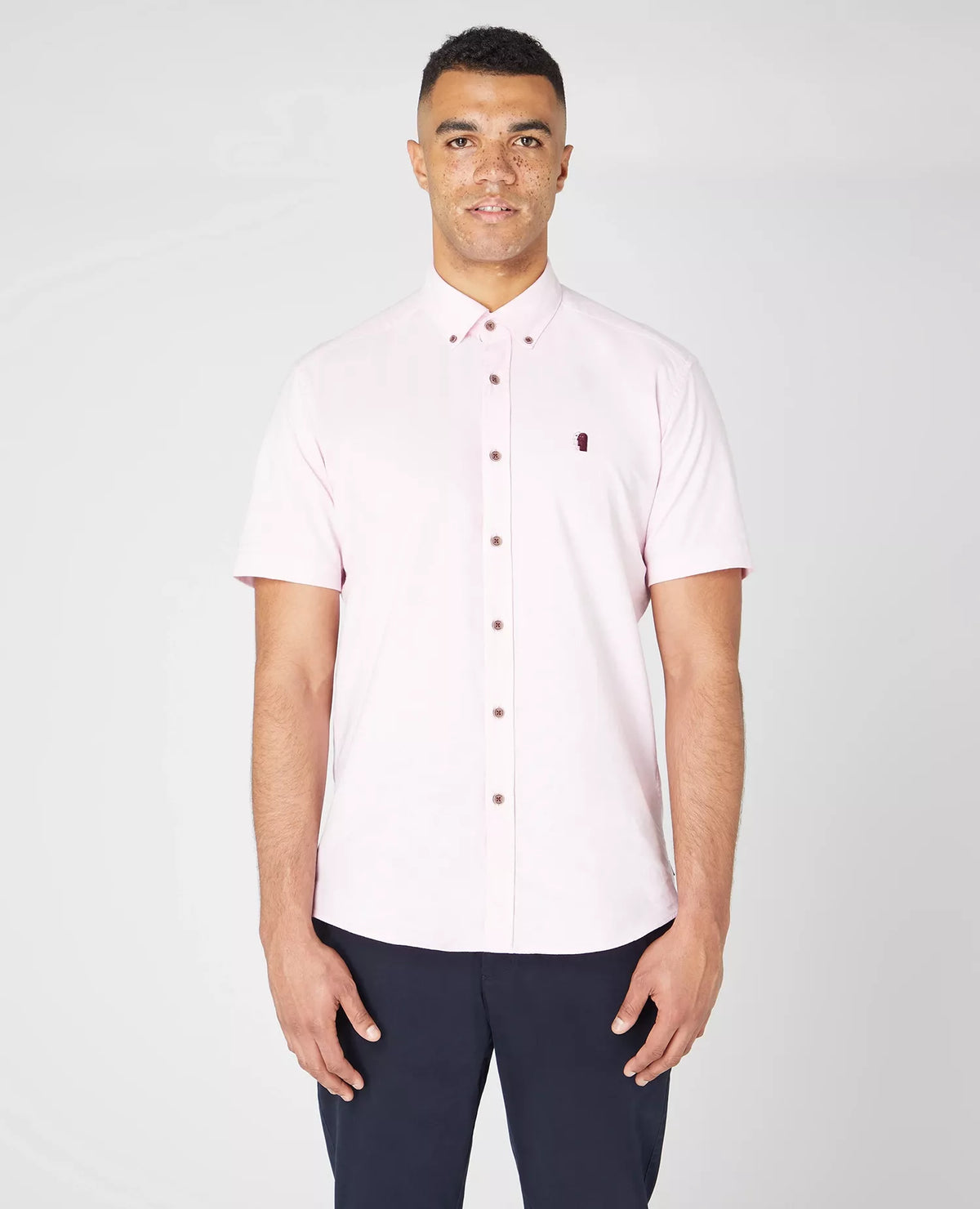 Seville Short Sleeve Shirt Pink