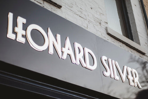 Leonard Silver Hull Shop Front Logo