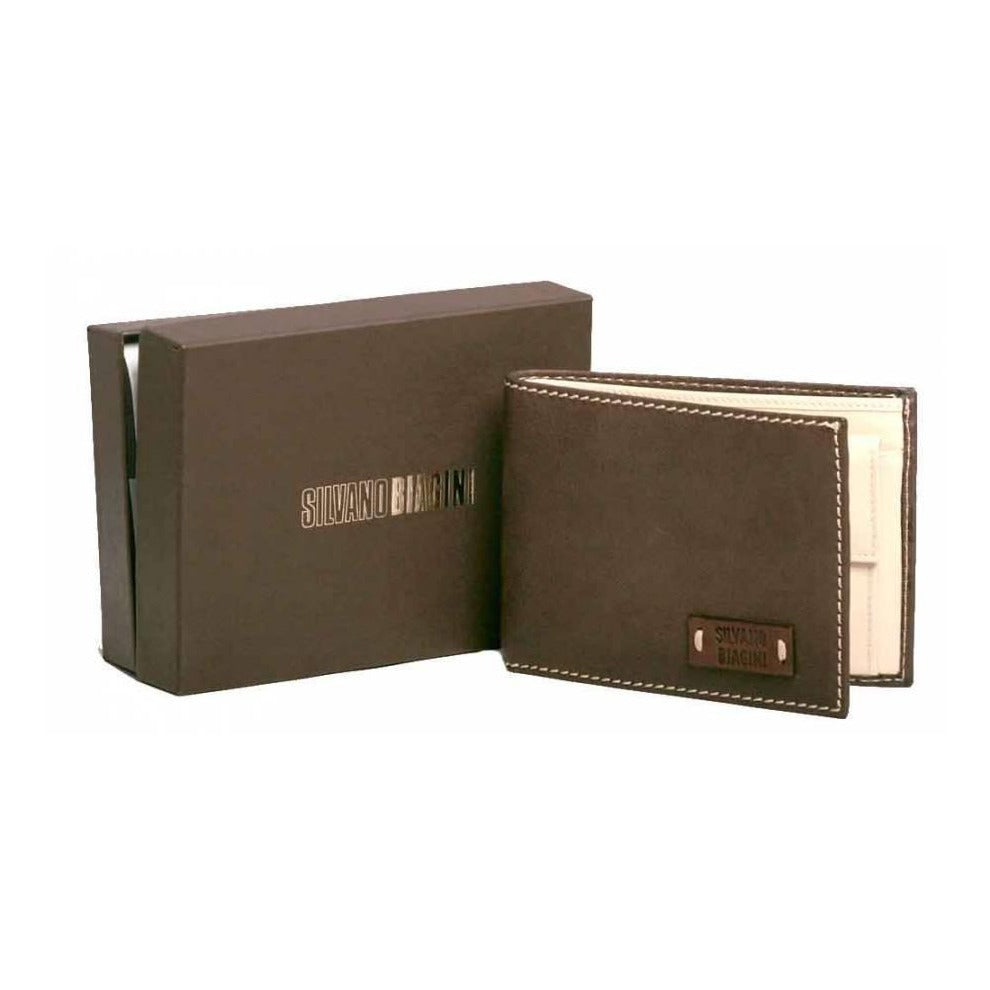 Silvano Biagini Brown Leather Wallet - Silvano Biagini