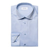 Sky Blue Geometric Blue Insert Shirt - Eton Shirts