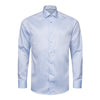 Sky Blue Geometric Blue Insert Shirt - Eton Shirts