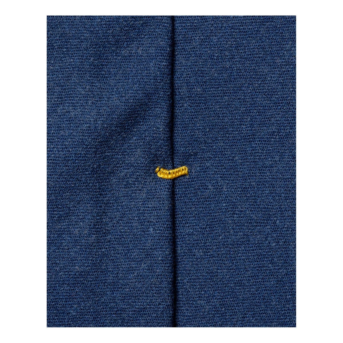 Solid Wool Flannel Tie Blue - Eton Shirts Neck Ties
