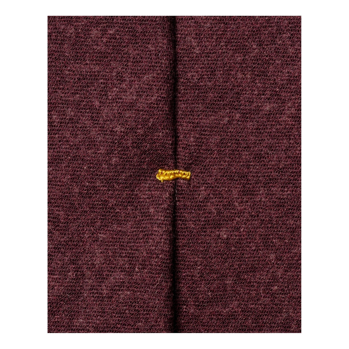 Solid Wool Flannel Tie Burgundy - Eton Shirts Neck Ties