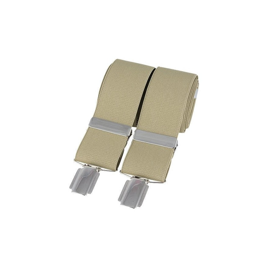 Clip Braces Natural - Leonard Silver