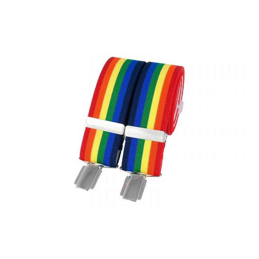 Rainbow Clip Braces - Leonard Silver Accessories
