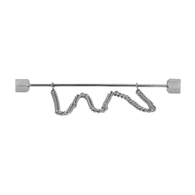 Collar Bar with Chain - Leonard Silver