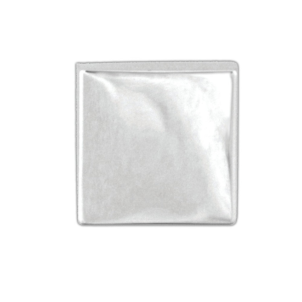 Plain Square Silver-Tone Tie Tac - Leonard Silver - front view