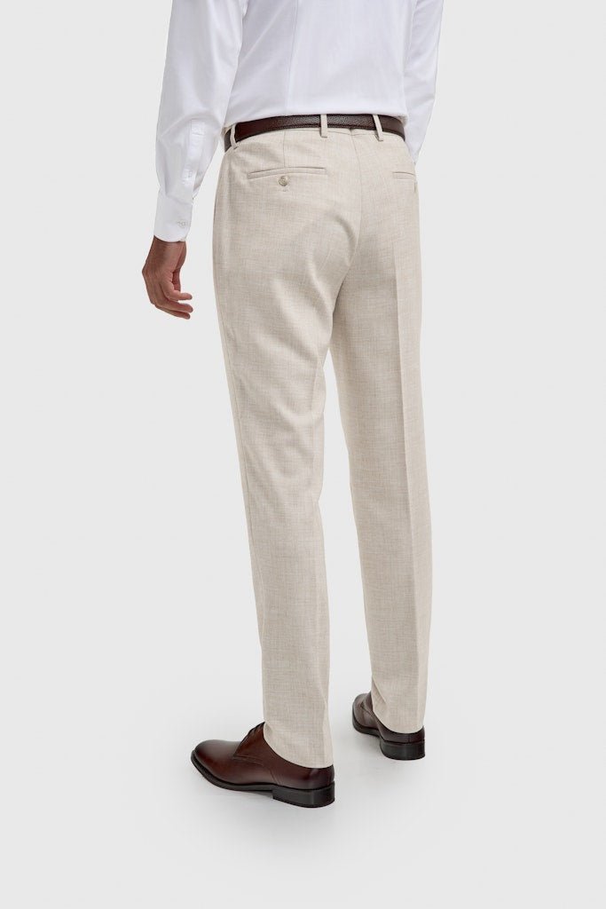 Taupe Wedding Suit - Leonard Silver Suits