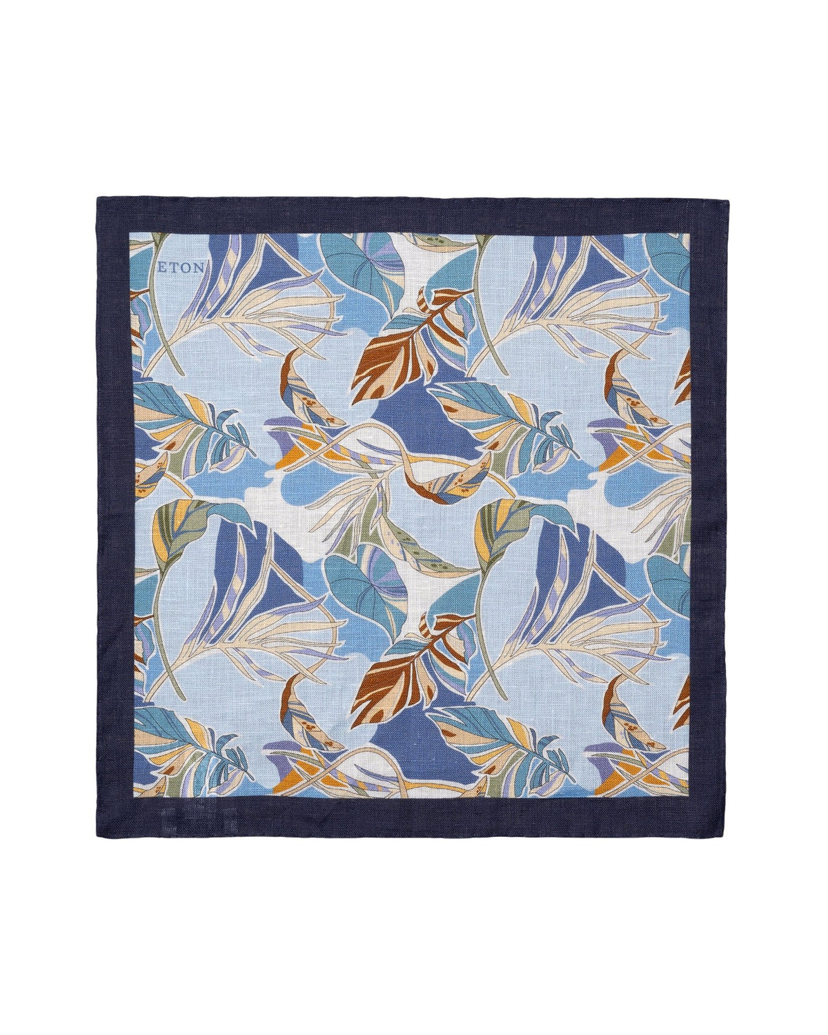 Tropical Linen Pocket Square - Eton Shirts Pocket Squares