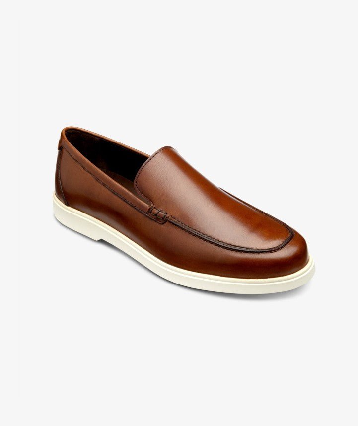 Tuscany Brown Cedar Calf Loafer - Loake Shoes