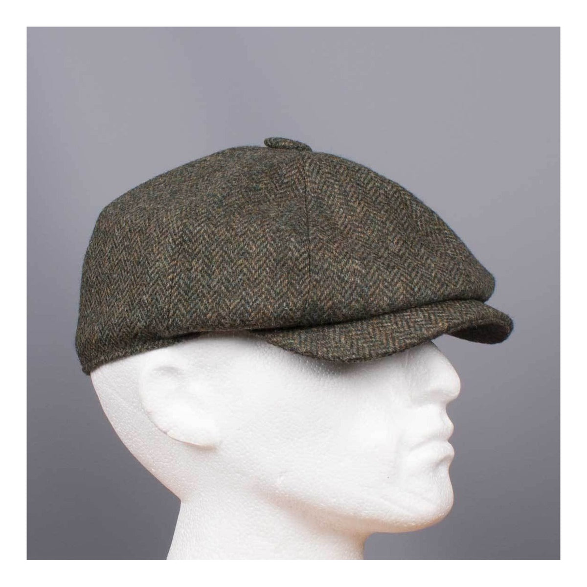 Tweed Herringbone Hat Forrest - John Victor