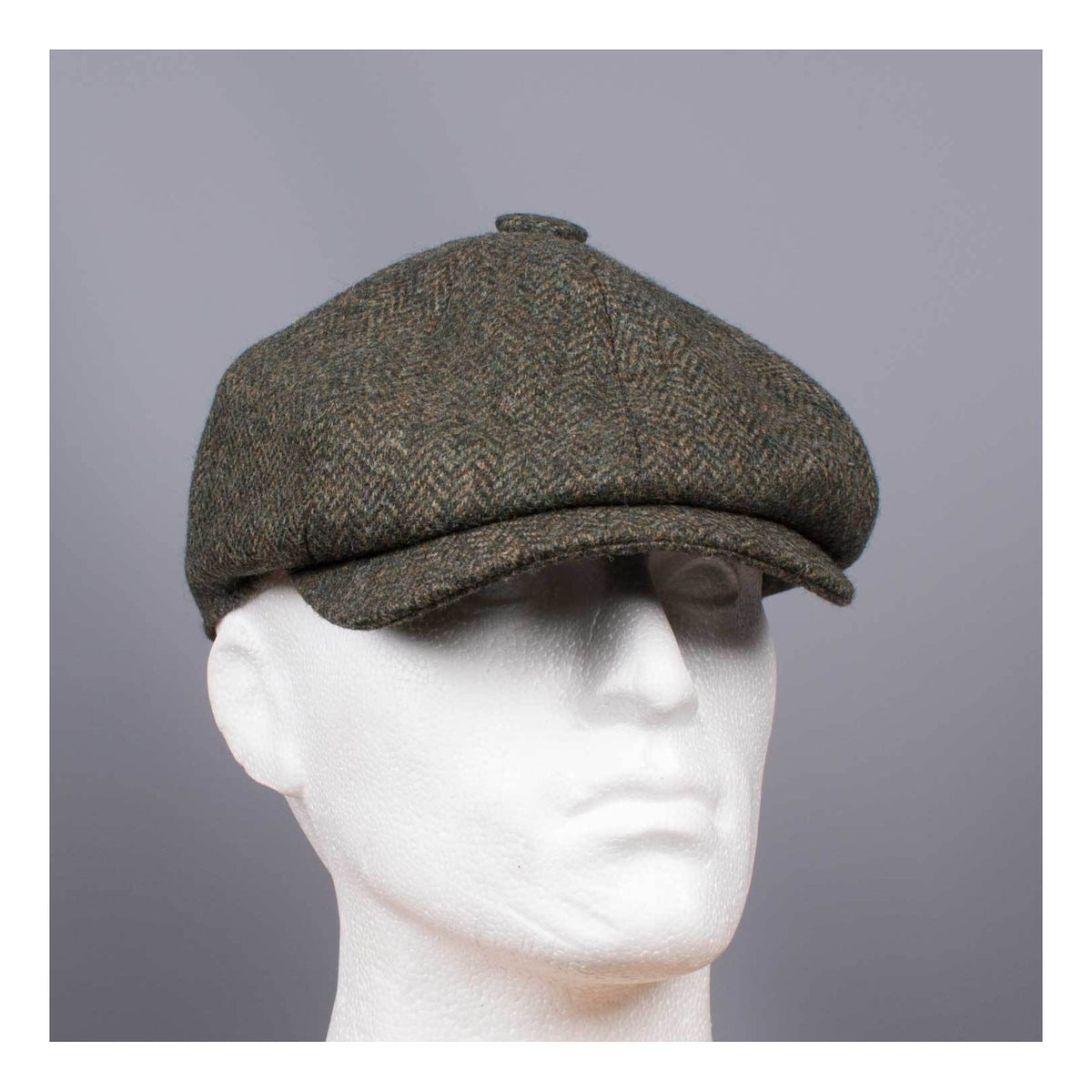 Tweed Herringbone Hat Forrest - John Victor