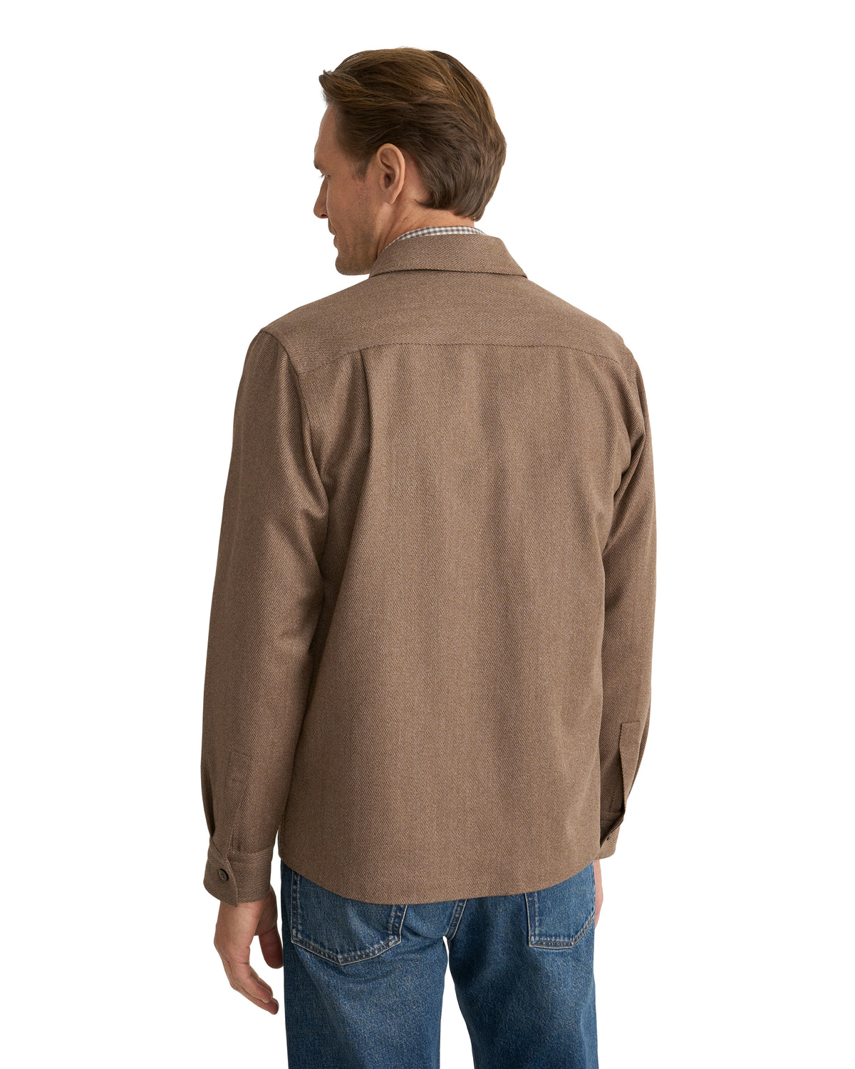 Pure Wool Four Pocket Overshirt