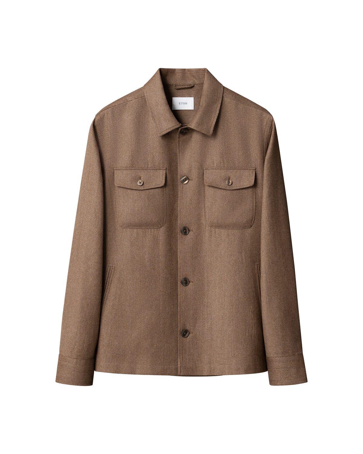 Pure Wool Four Pocket Overshirt