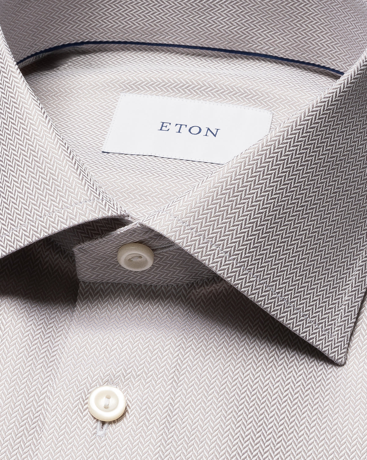 Herringbone Signature Twill Shirt Stone