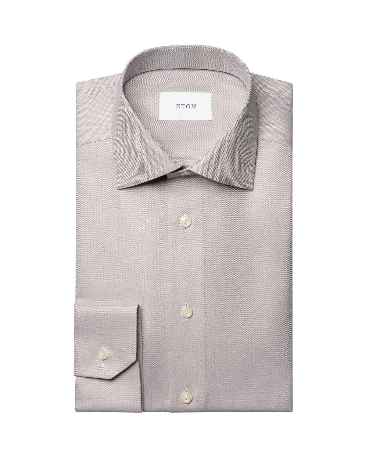 Herringbone Signature Twill Shirt Stone