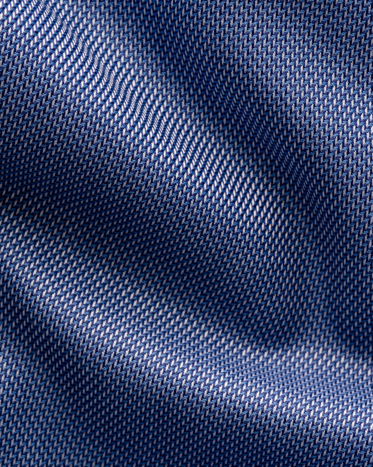 Semi Solid Effect Shirt Navy - Eton