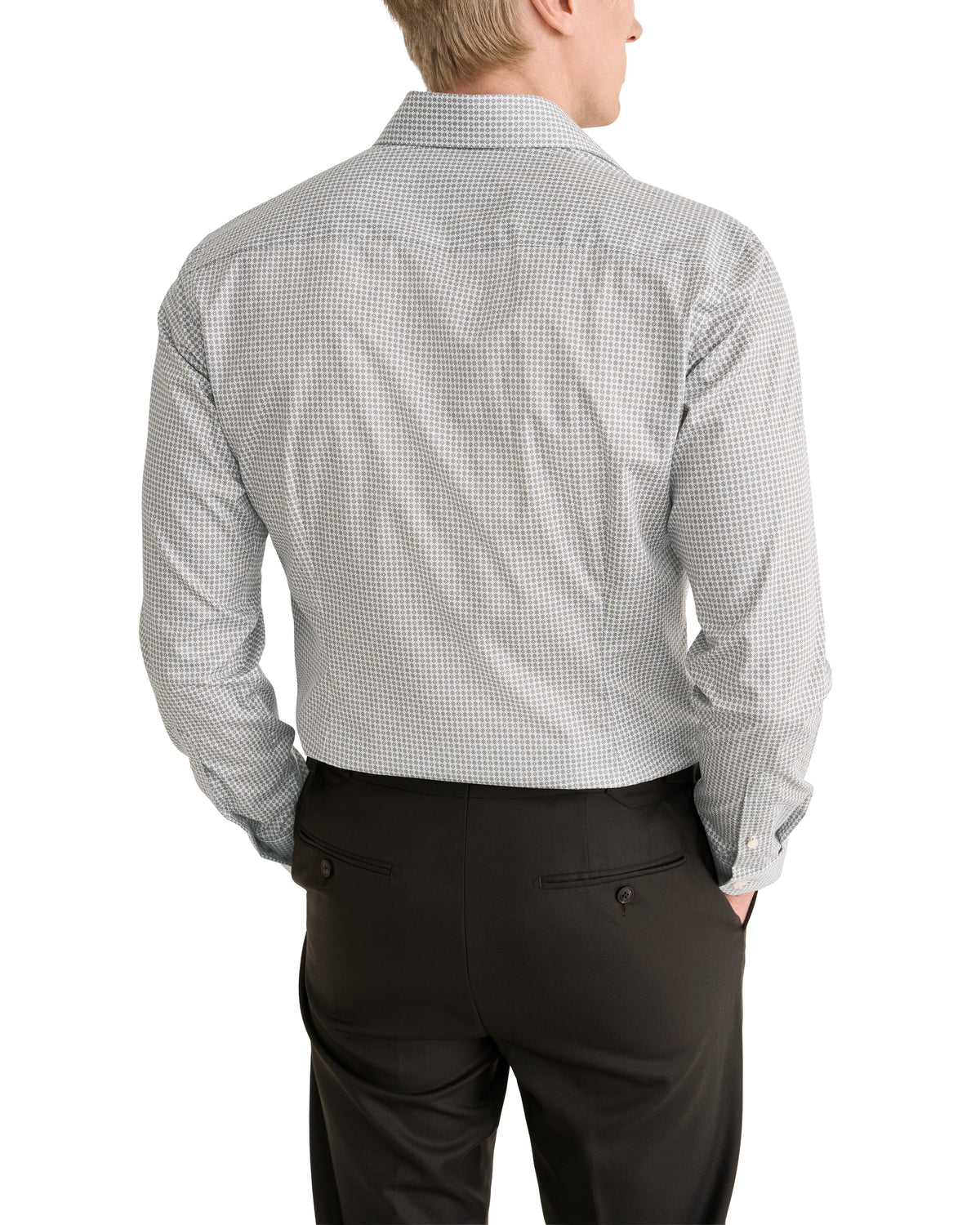 Eton Micro Print Signature Twill Shirt
