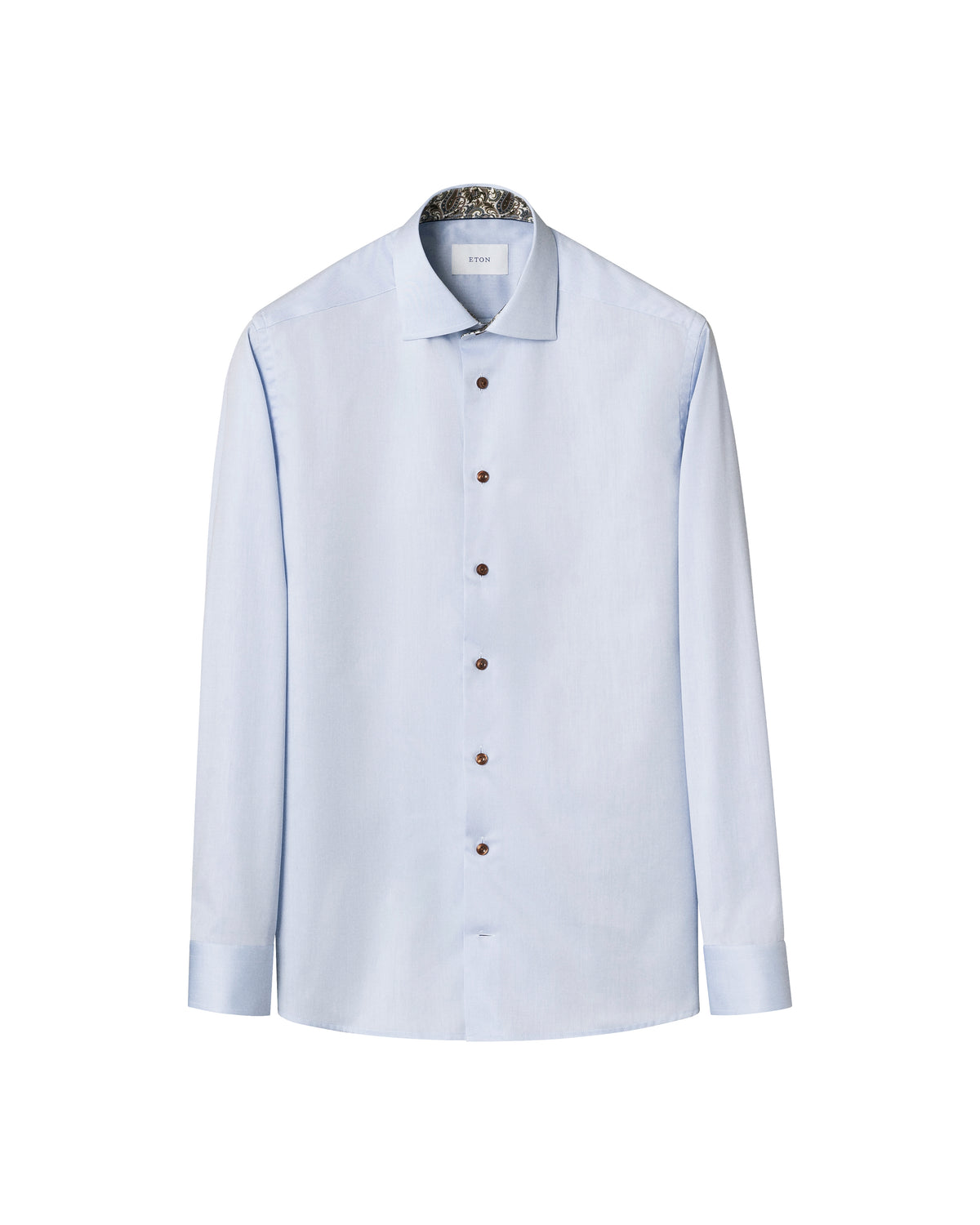 Paisley Effect Signature Twill Shirt - Eton