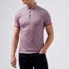 3 Button Pink Polo Shirt - Remus Uomo