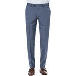 Airforce Blue Piacenza Wool Trouser - Hiltl