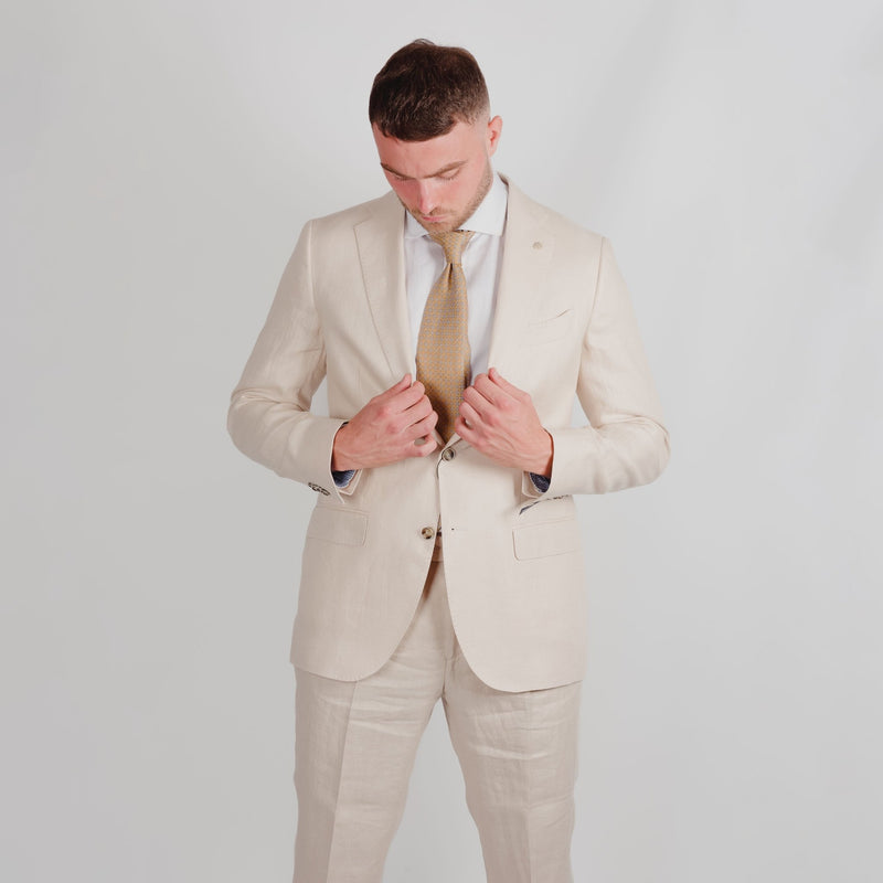 Alexandre Pure Linen Suit - Cavaliere